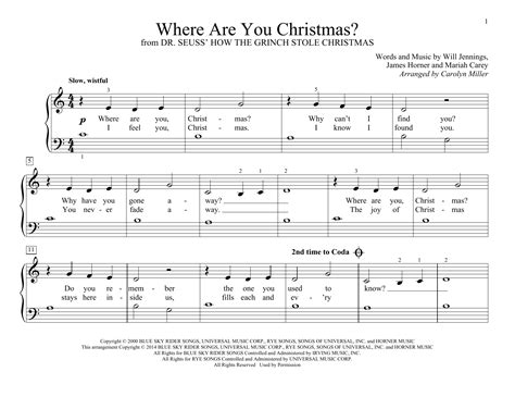 Where Are You, Christmas Sheet Music? A Blend of Emotions and Memories